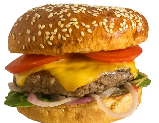 Klasyczny burger z wołowiną